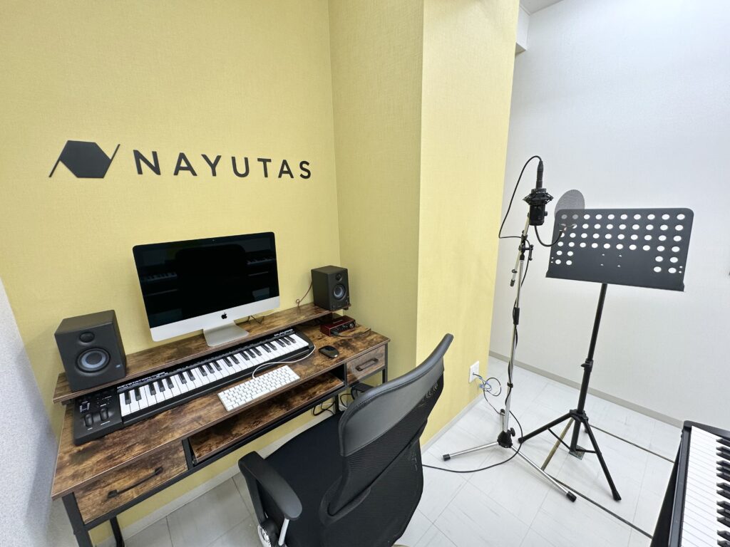 ボイトレ教室NAYUTAS宇都宮校の校舎内