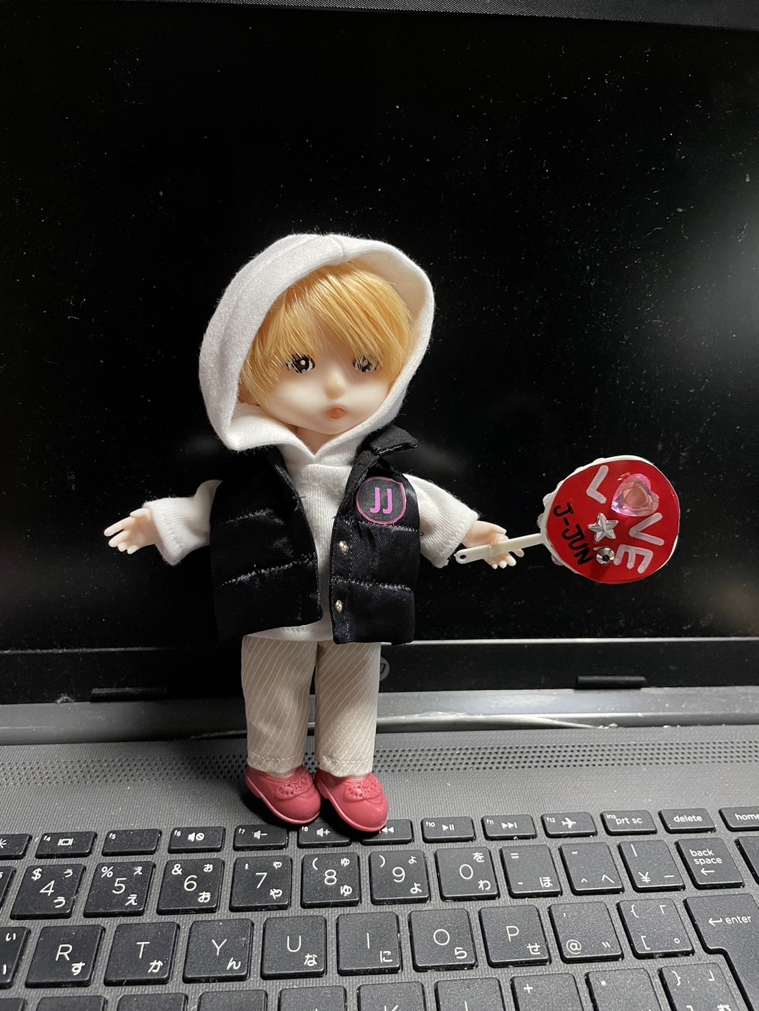 ジェジュンそっくり人形