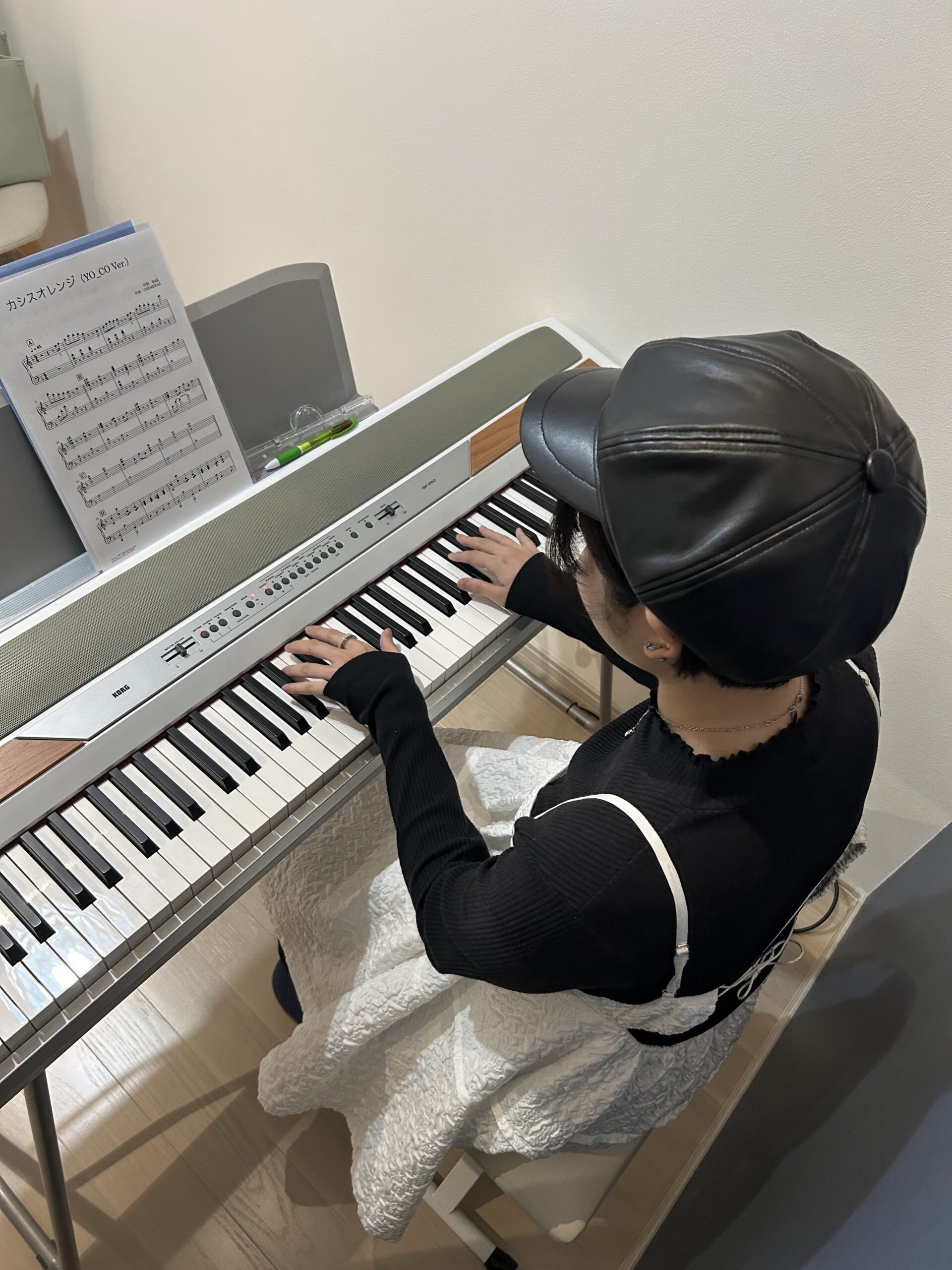 ピアノの弾き語りと韓国語の歌を完璧に歌いたい♡