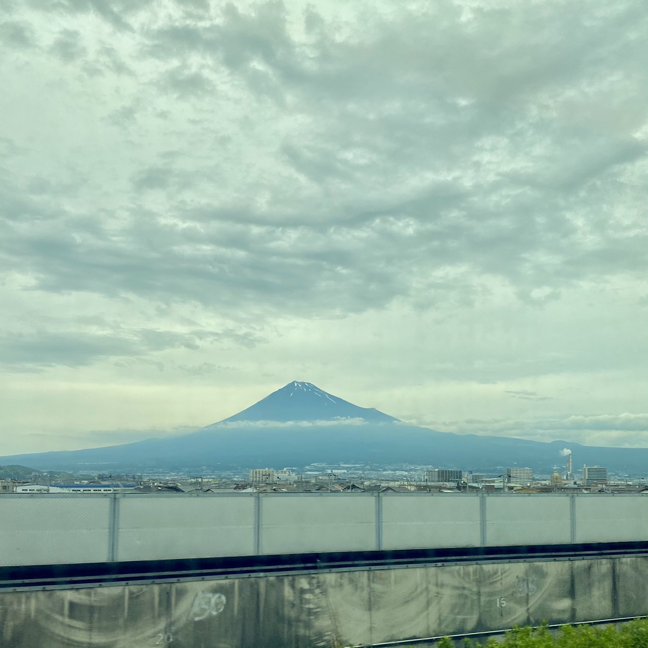 いつ見ても圧倒される富士山