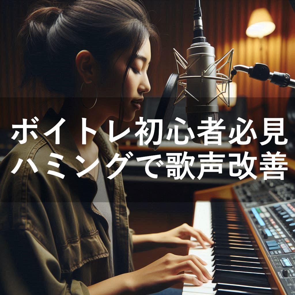 ハミングで歌声改善！初心者必見のボイストレーニングメニュー