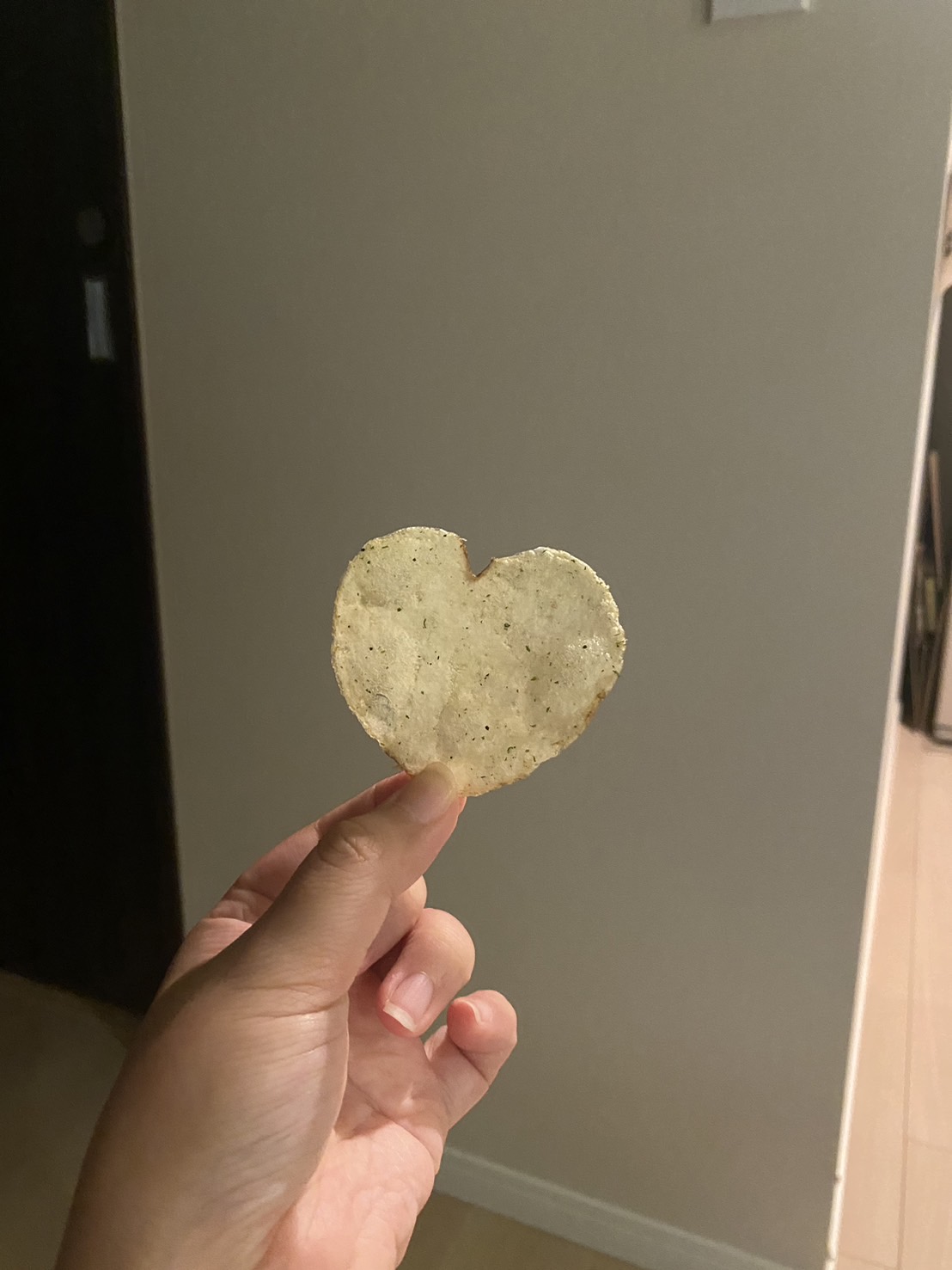 私は、ハートのポテチだと思っている。