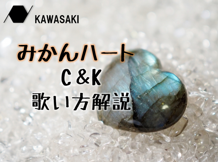 【NAYUTAS川崎校】失恋ソングの名曲C＆K「みかんハート」歌い方解説