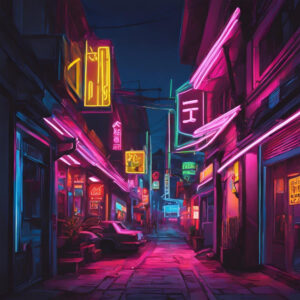 暗い路地裏