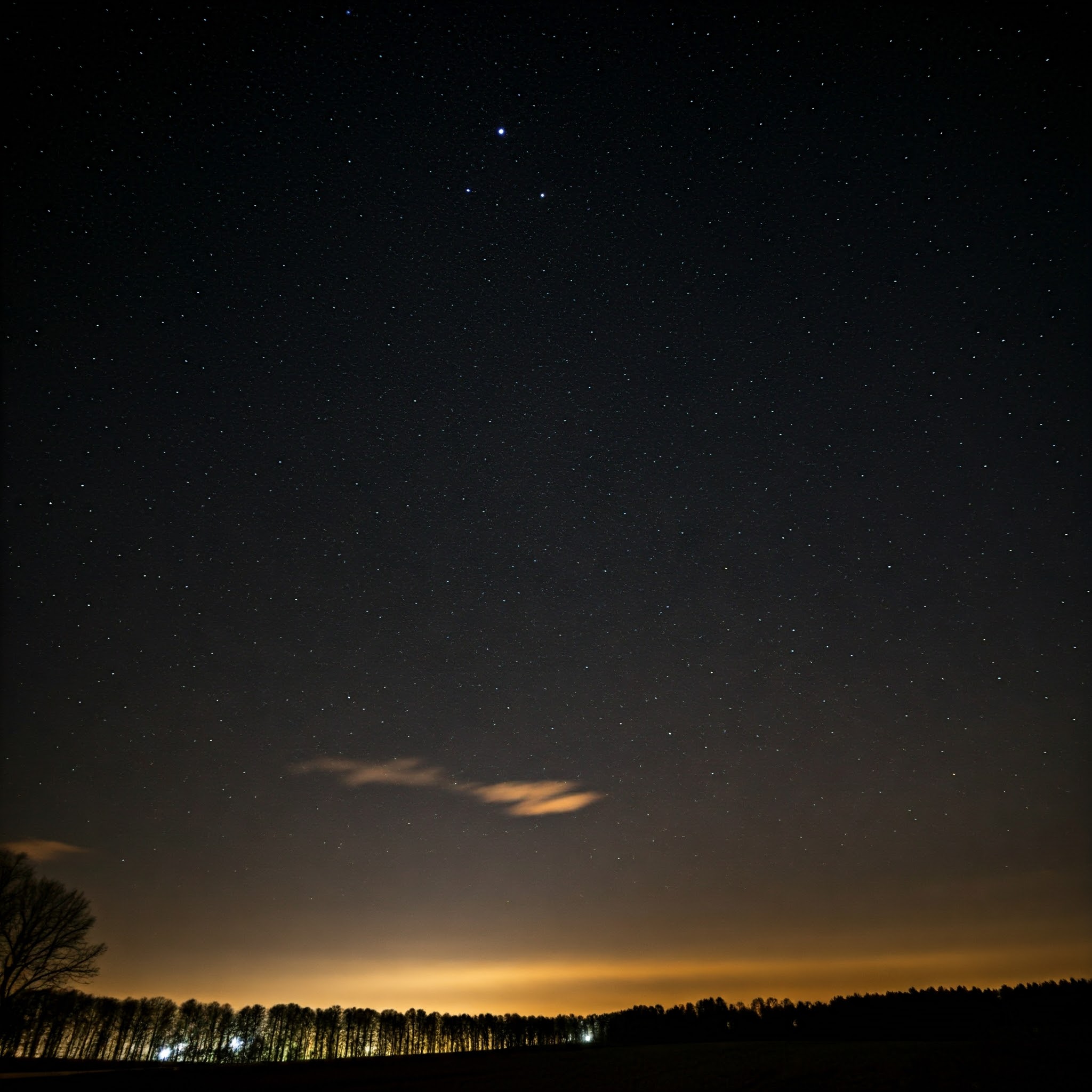 満天の星に輝く夜空
