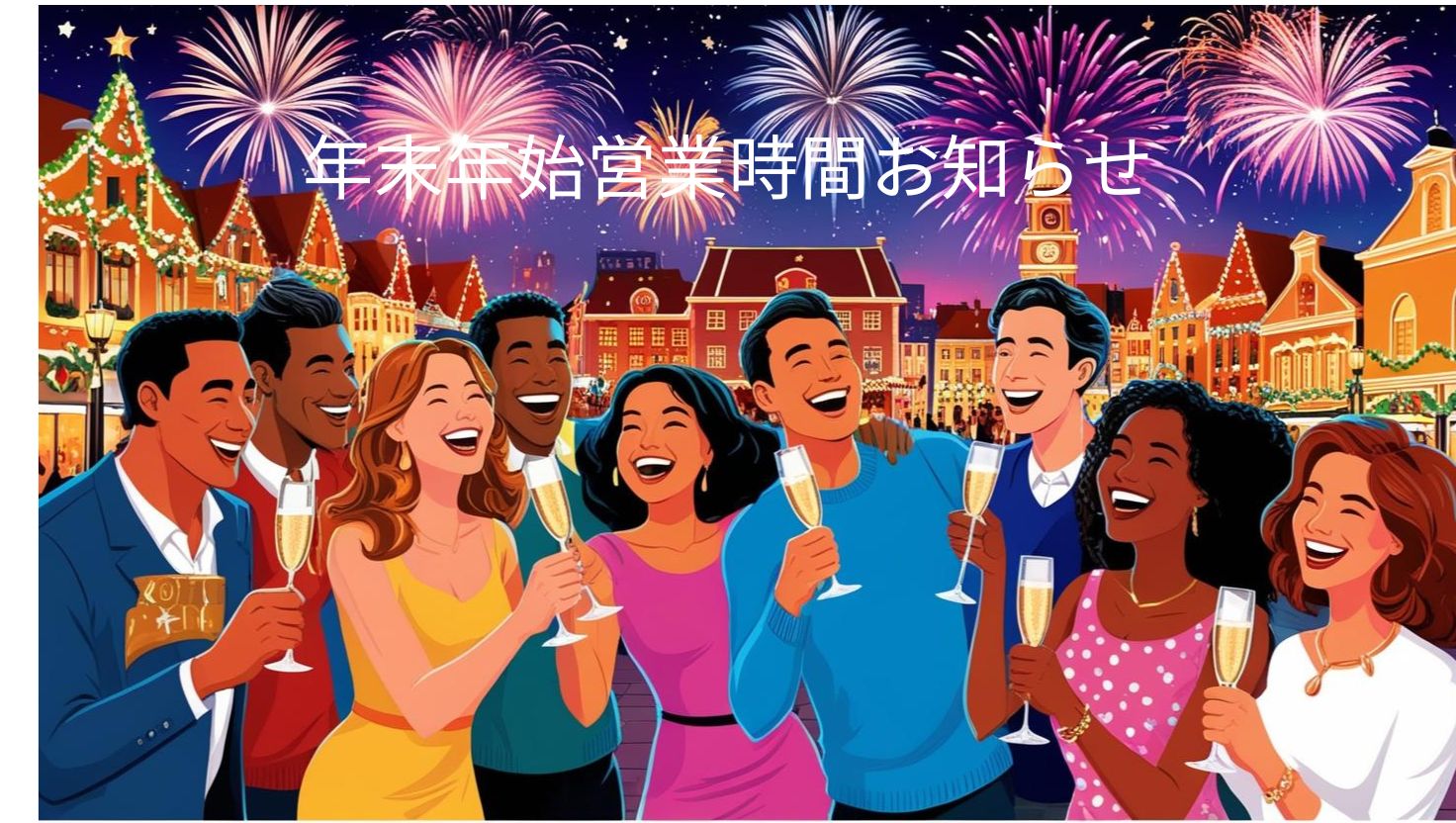 年末年始の営業時間のお知らせ～ボイトレ・ダンス・ギター無料体験受付中　ナユタス府中校