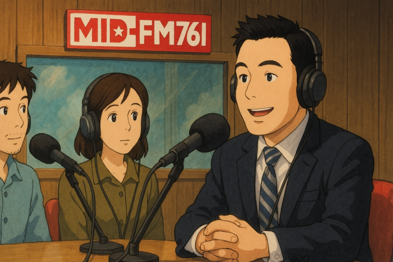 メディア出演のお知らせ：4/14(月)18:30 MID-FM「魁TOPインタビュー」