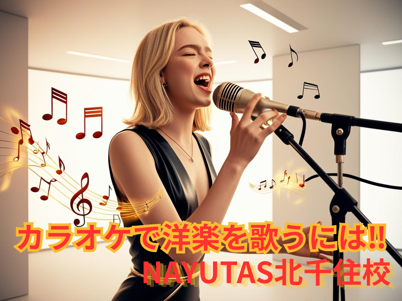 カラオケで洋楽を歌うには！