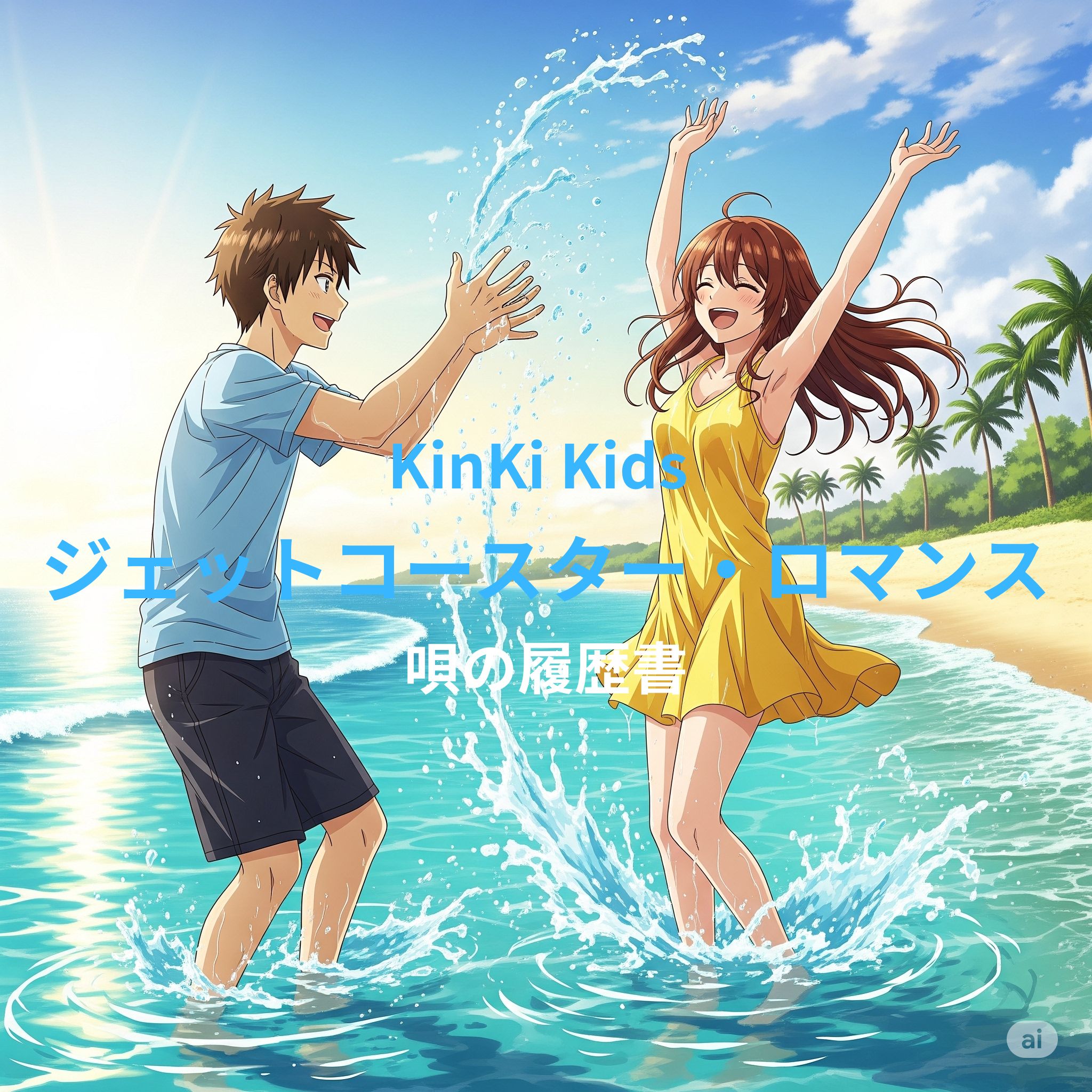 唄の履歴書「ジェットコースター・ロマンス」（KinKi Kids）～ボイトレ・ダンス・ギター無料体験受付中　ナユタス府中校