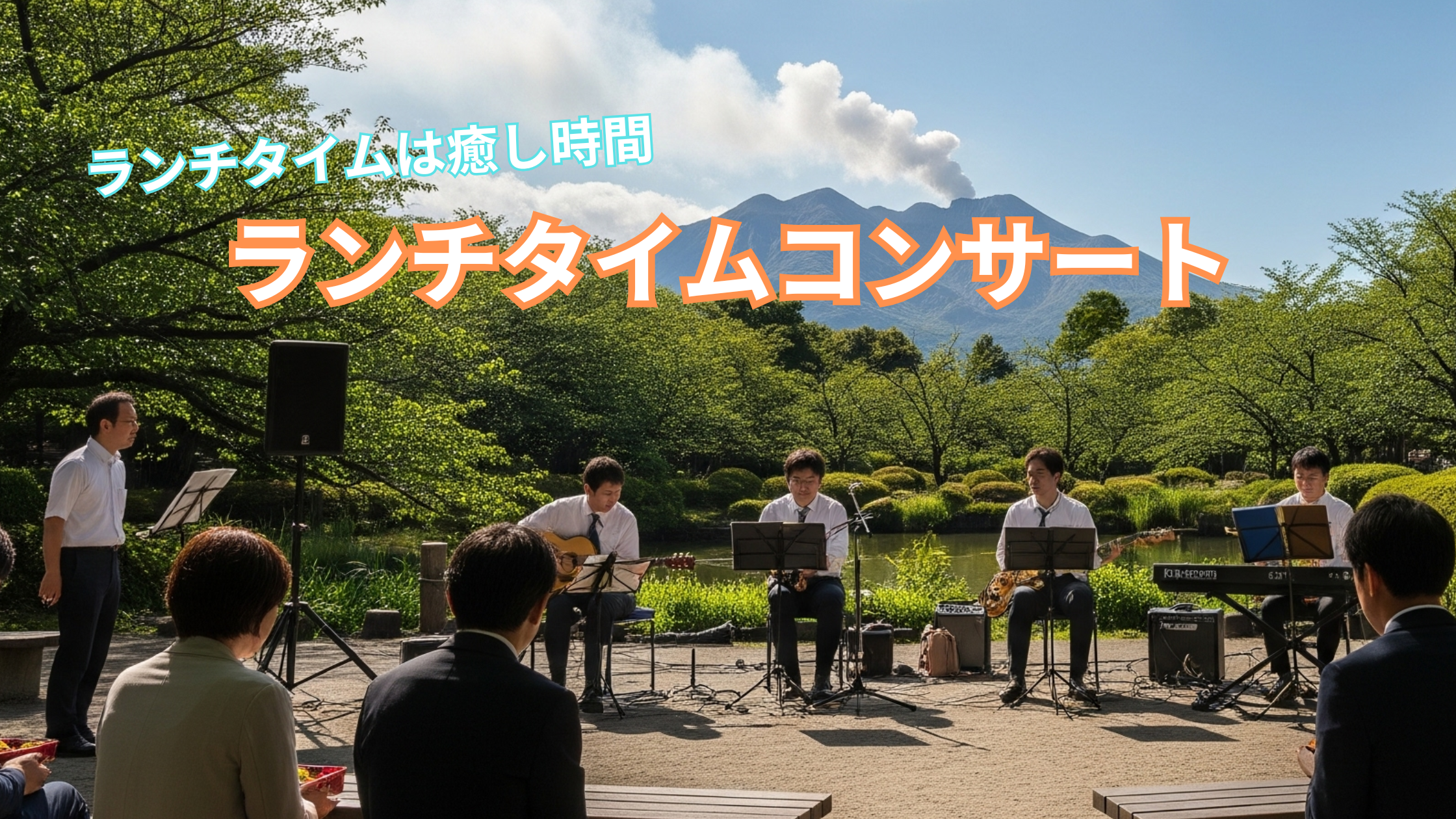 ランチタイムは癒し時間「ランチタイムコンサート」とは？