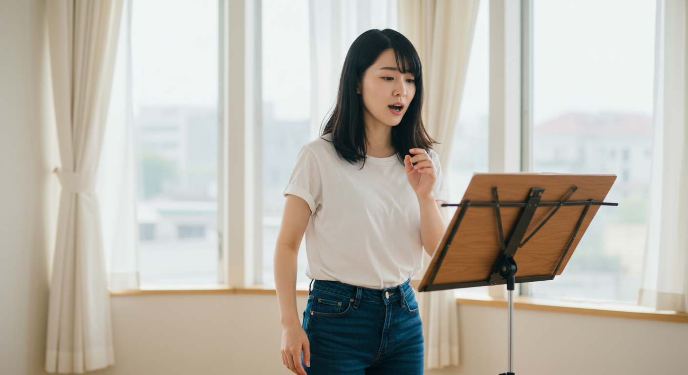 倉敷帆布のように芯のある声を作る発声法