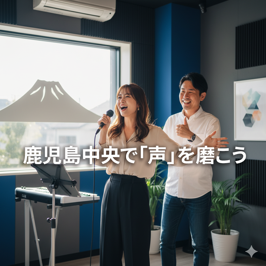 鹿児島中央駅で「声」を磨こう✨ナユタス鹿児島中央校の魅力とは？
