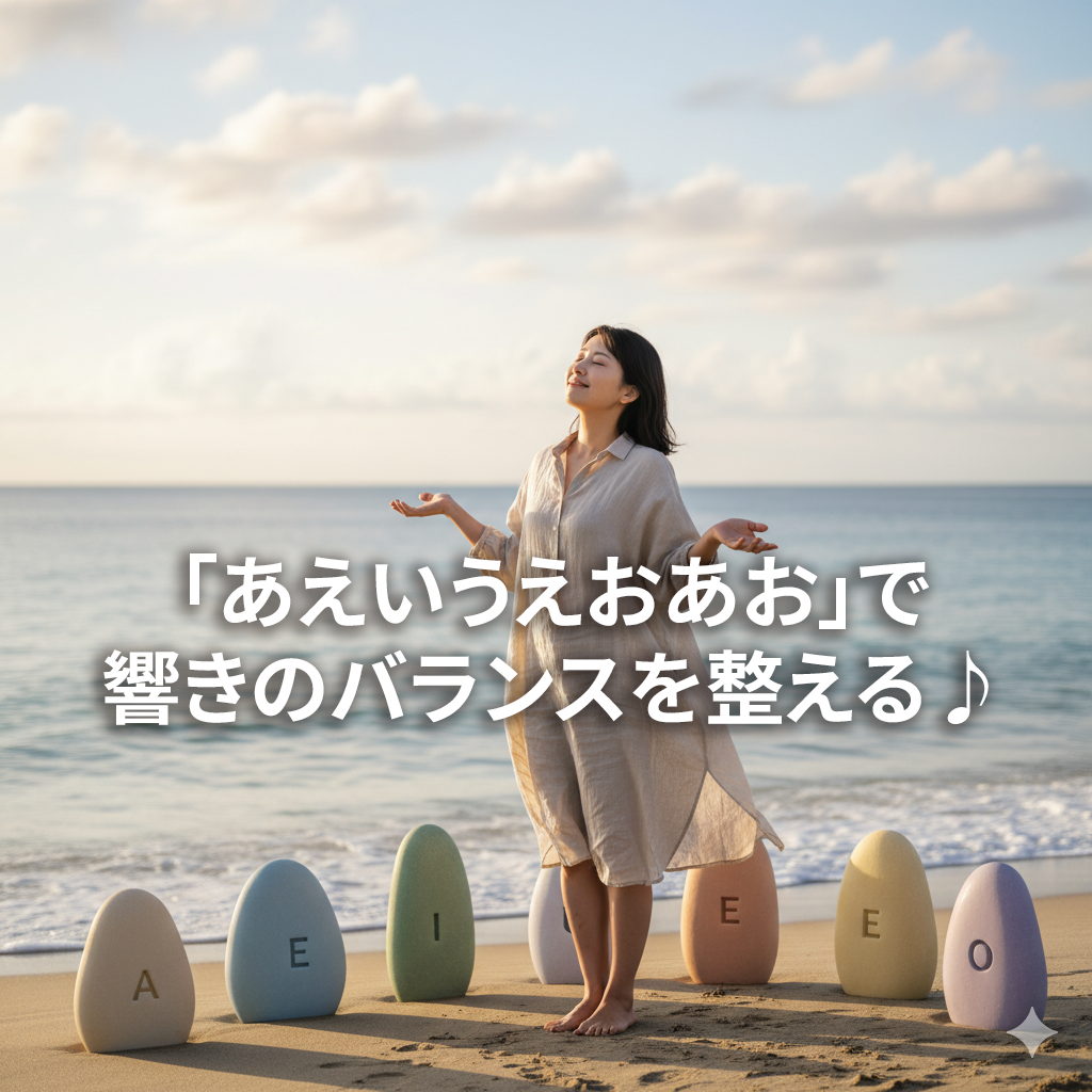 声の響きを整える「あえいうえお発声トレーニング」とは？