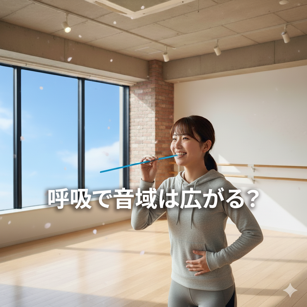 音域が広がる「呼吸トレーニングの仕組み」とは？