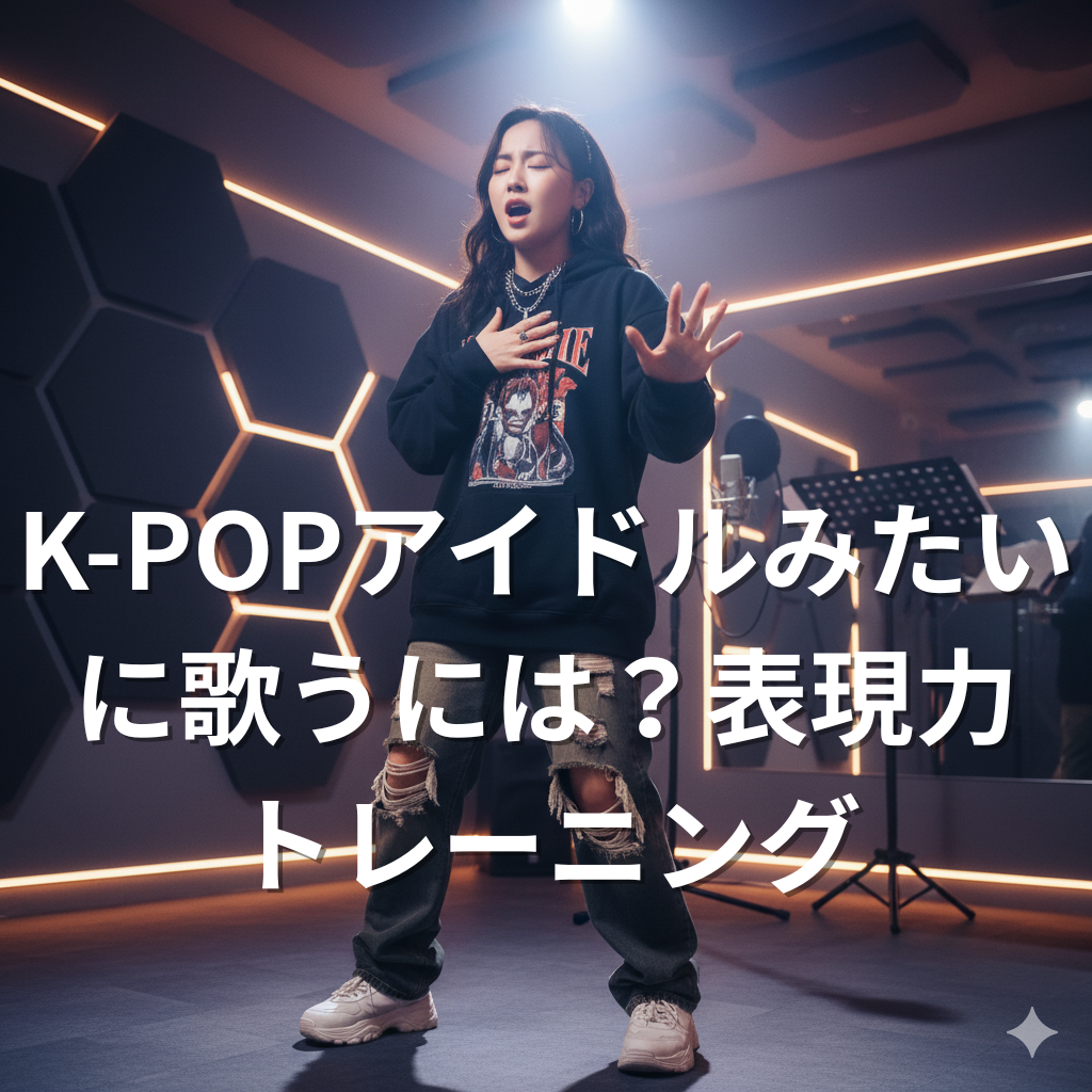 K-POPのように歌うための「表現力トレーニング」とは？