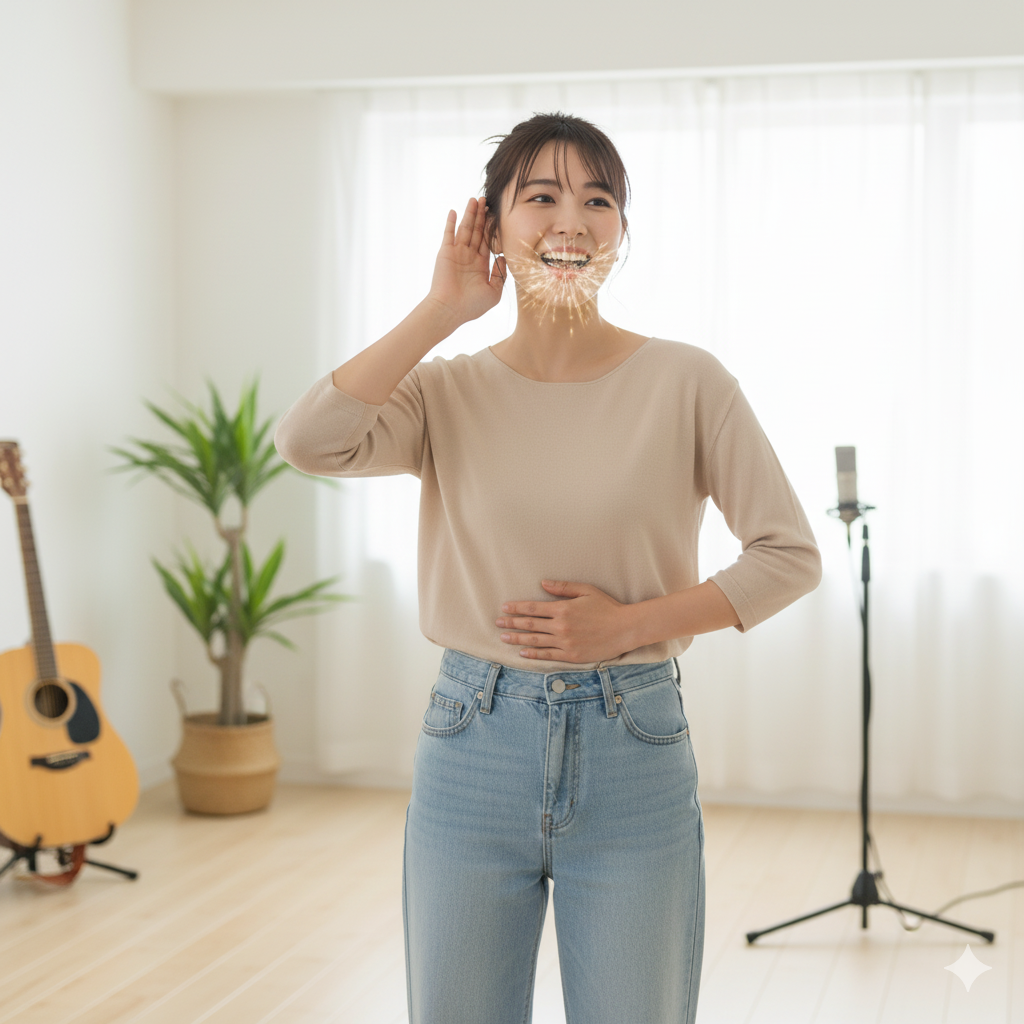 声に芯を作る「響き発声の3つのポイント」とは？