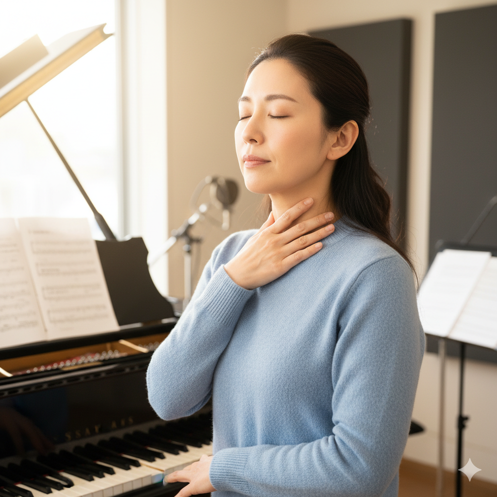 声帯ウォームアップに効果的な「ハミング発声トレーニング」とは？