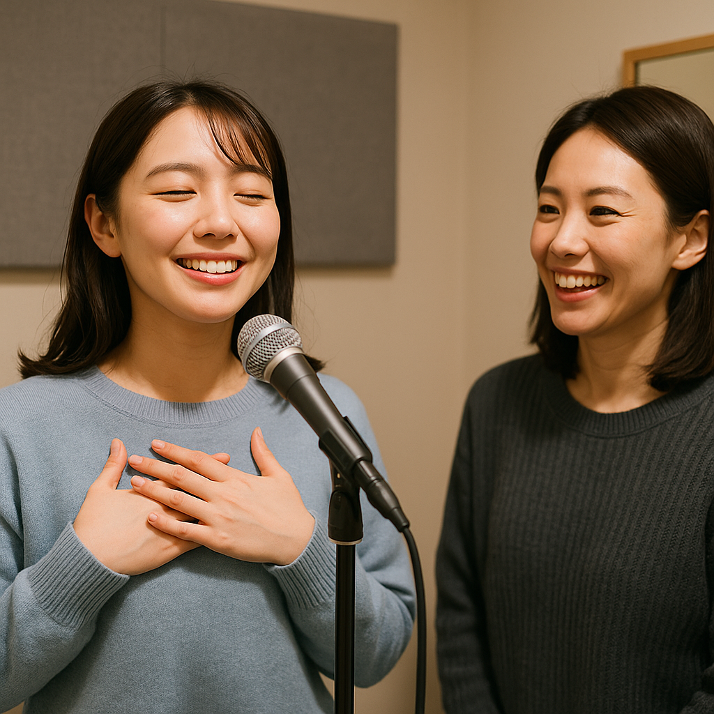 🎙️ 緊張して声が震える…？人前で安定して話す・歌うためのメンタルトレーニング