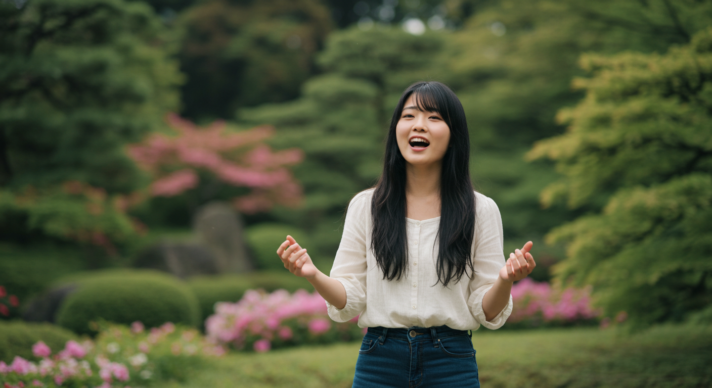 「後楽園で歌うなら？響きを活かす野外ボーカル術」