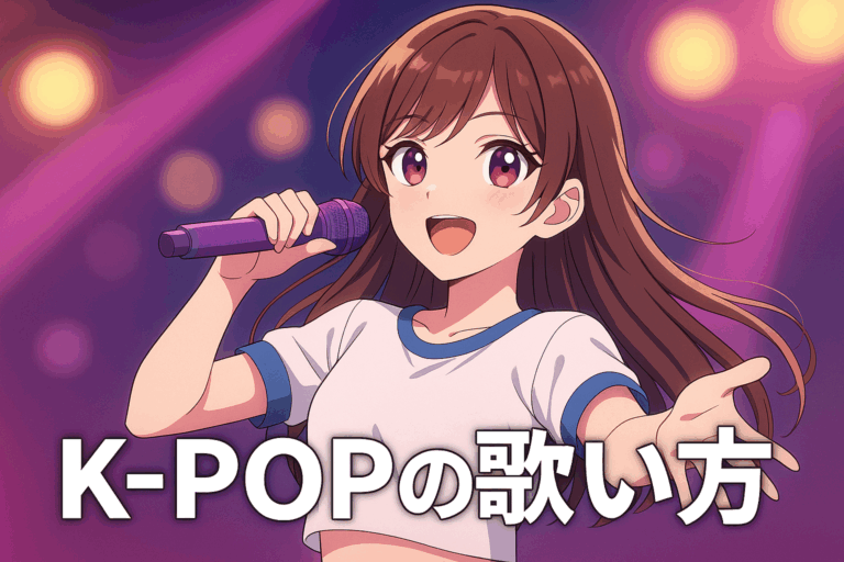 K-POPの歌い方を名古屋・千種で習得！ボイトレで推しみたいな歌声を手に入れよう