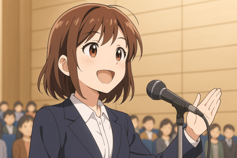 🎤人前でのスピーチが苦手な方必見！NAYUTASセンター北校の話し方レッスンで自信をつける方法✨