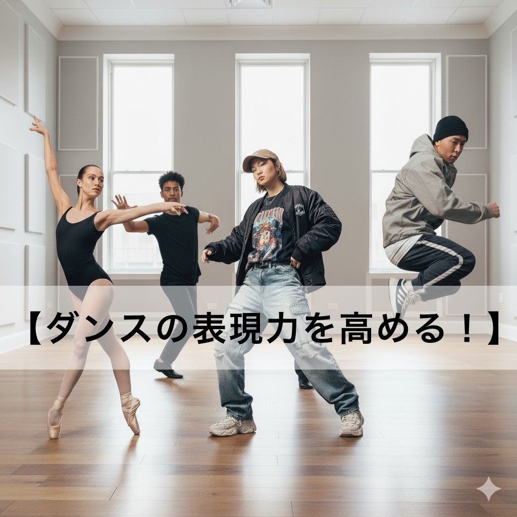 【ダンスの表現力を高める！】ダンスの表現力を高める5つのコツ