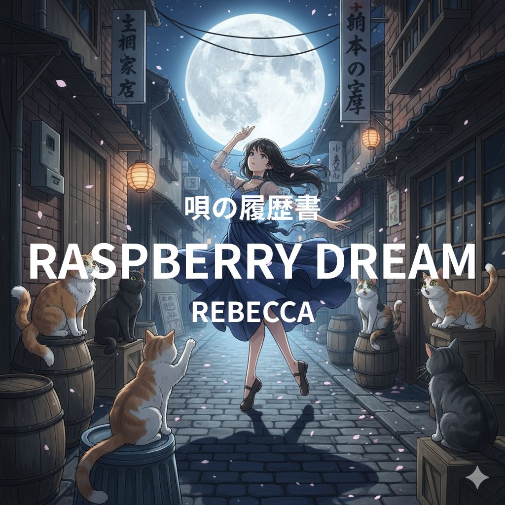 唄の履歴書「RASPBERRY DREAM」（REBECCA）～ボイトレ・ダンス・ギター無料体験受付中　ナユタス府中校