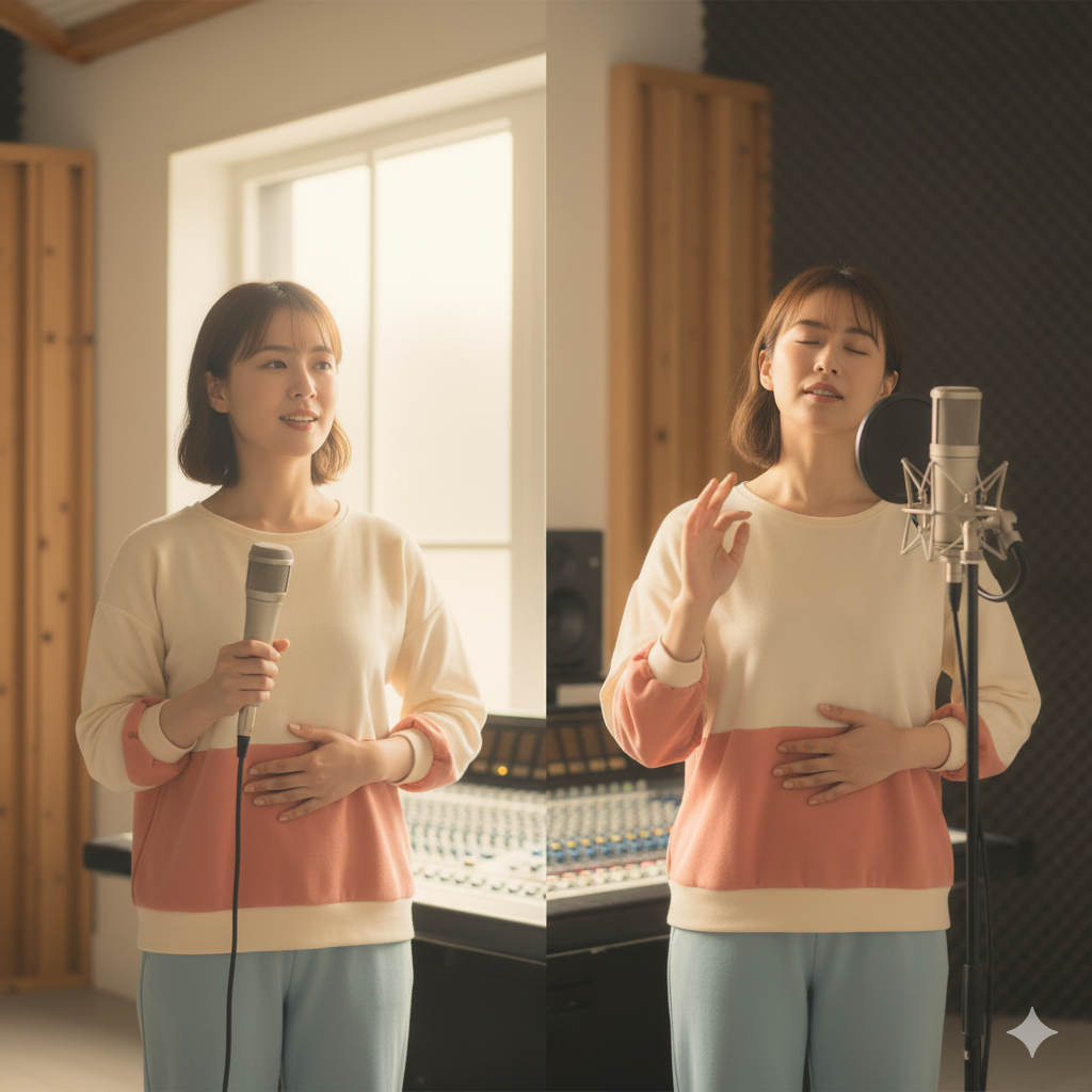 発声が安定する「話す声と歌う声の呼吸の違い」とは？
