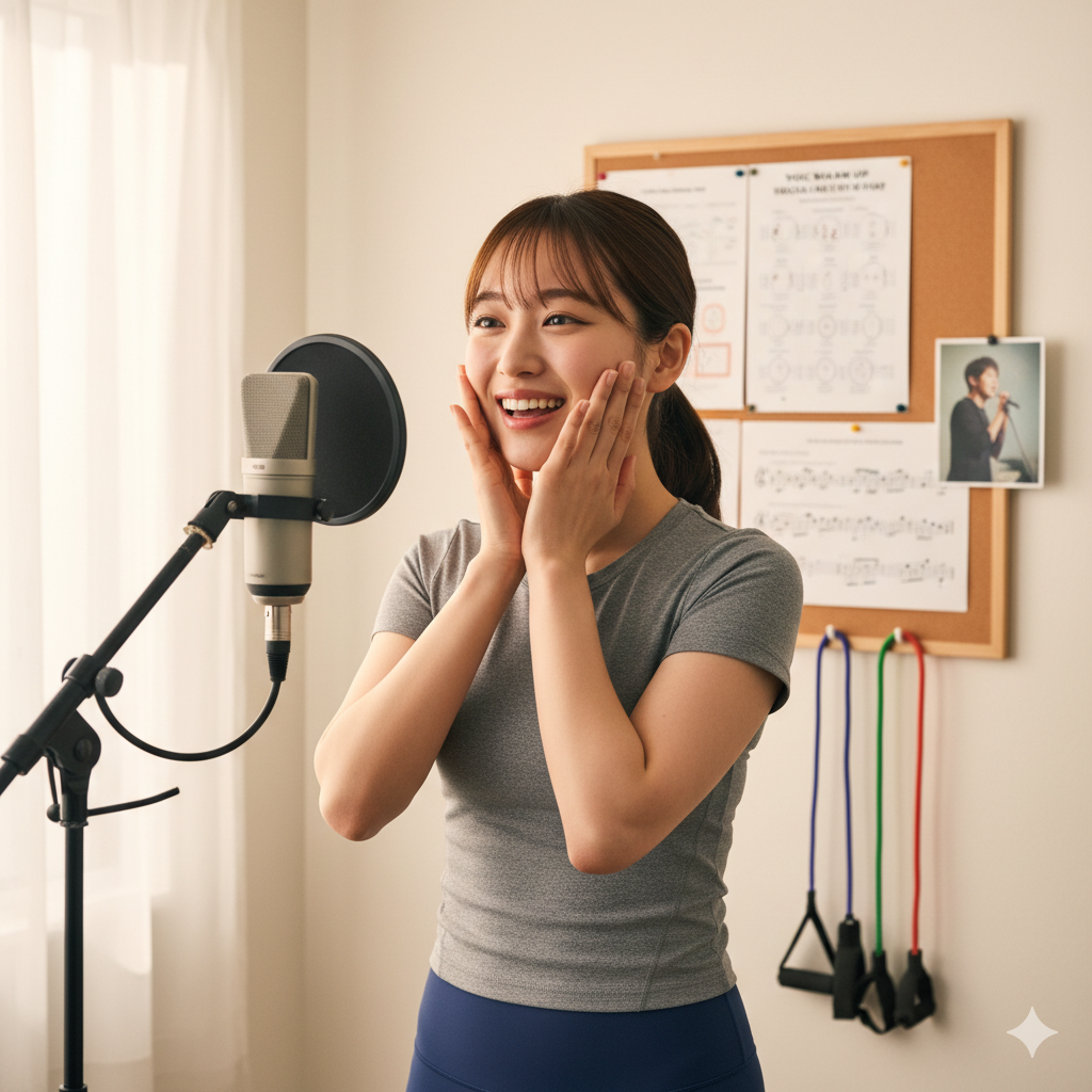歌声が変わる「1日5分の声筋トレーニング」とは？
