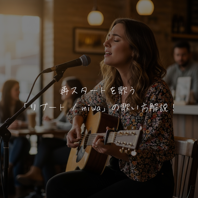 再スタートを歌う 「リブート / miwa」の歌い方解説！