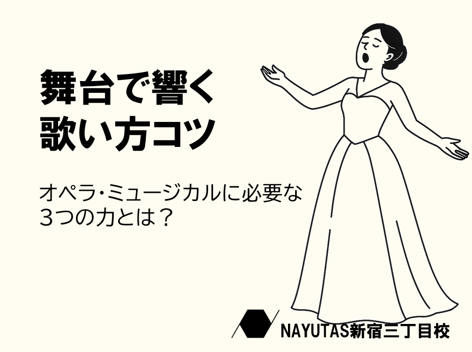 ミュージカルの歌声はこう作る！舞台で響く3つのポイント♪