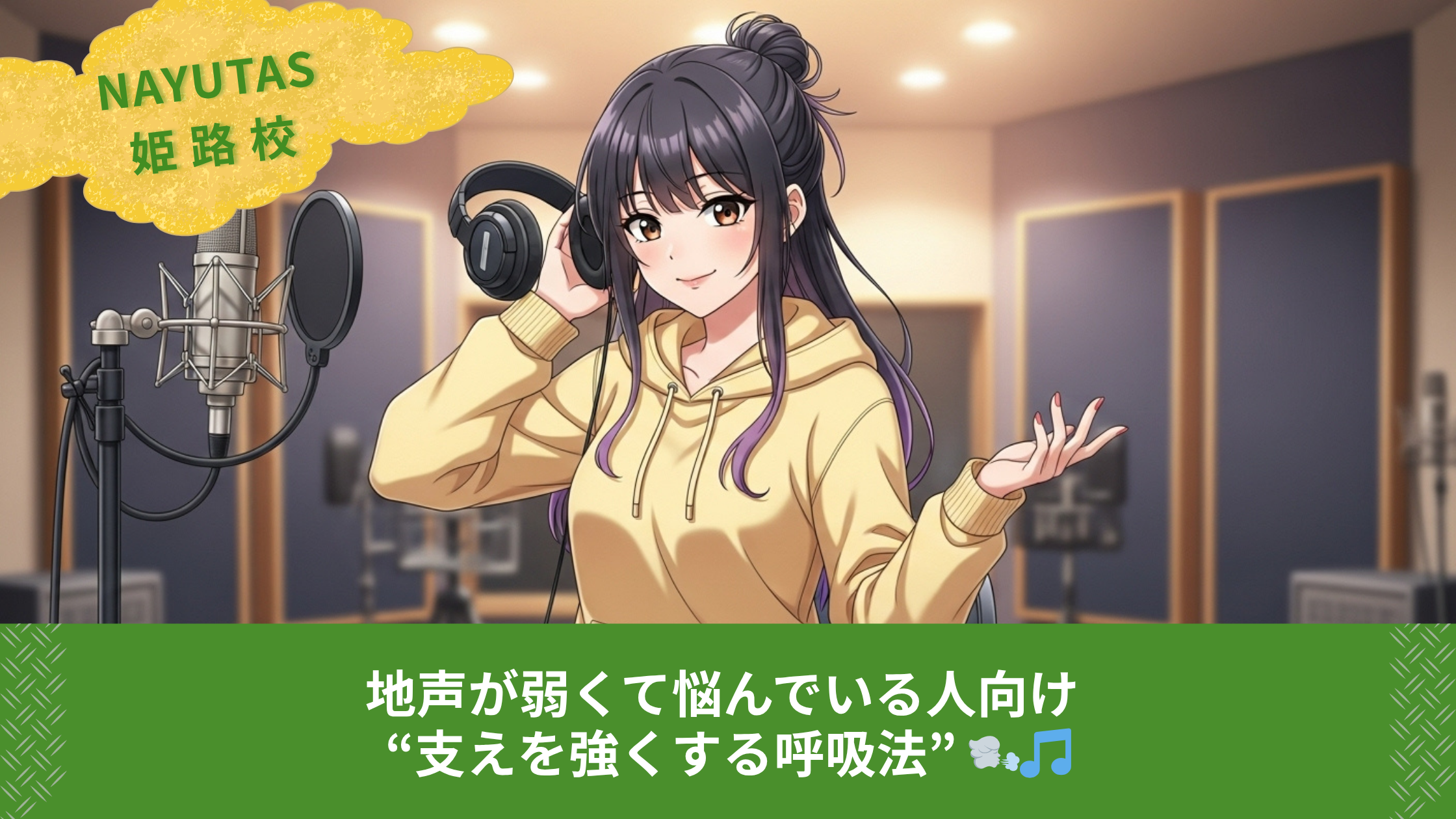 話し声から歌声への切り替え方を劇的に変える3ステップ🎵