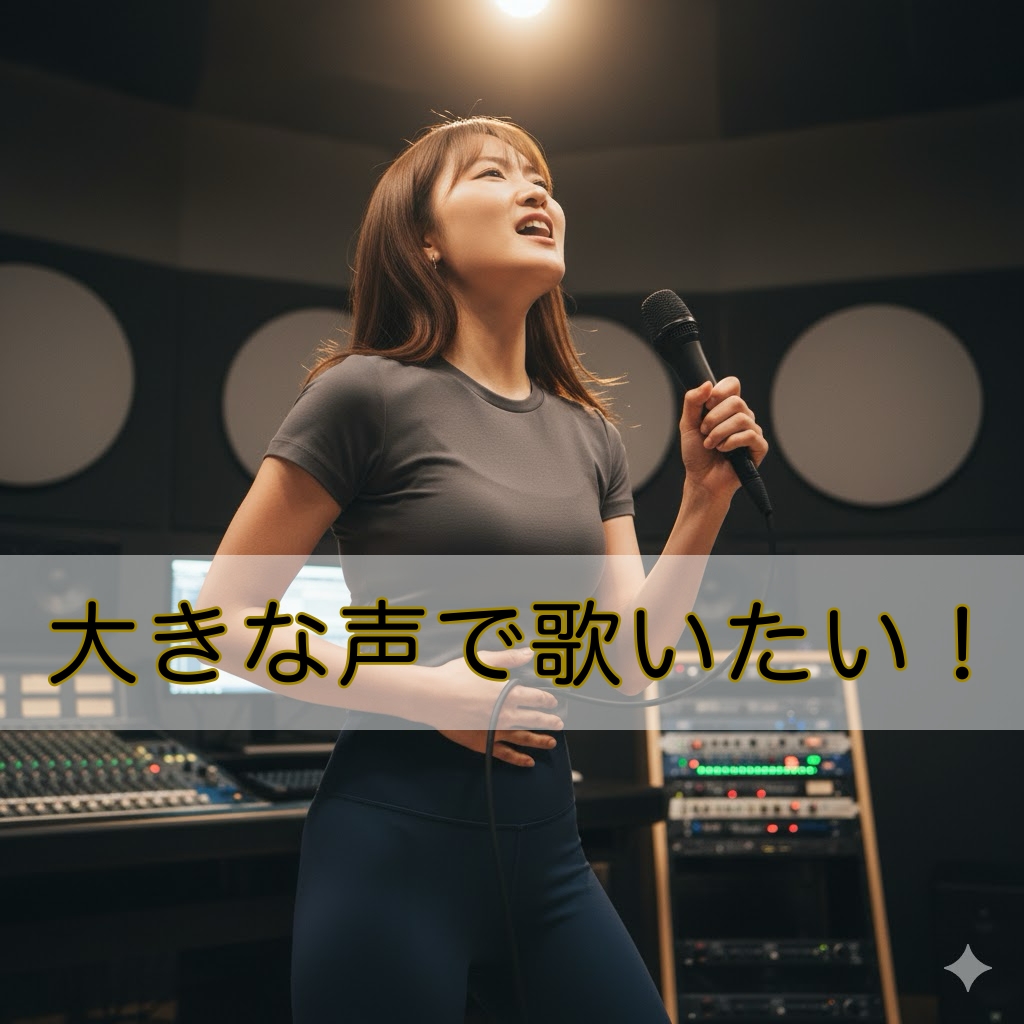 【大きな声で歌いたい！】声量を増やすための効果的な練習法