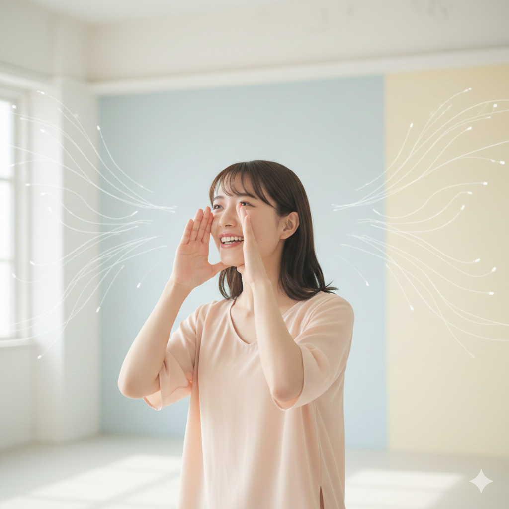 声が小さい人のための「声圧トレーニング」とは？