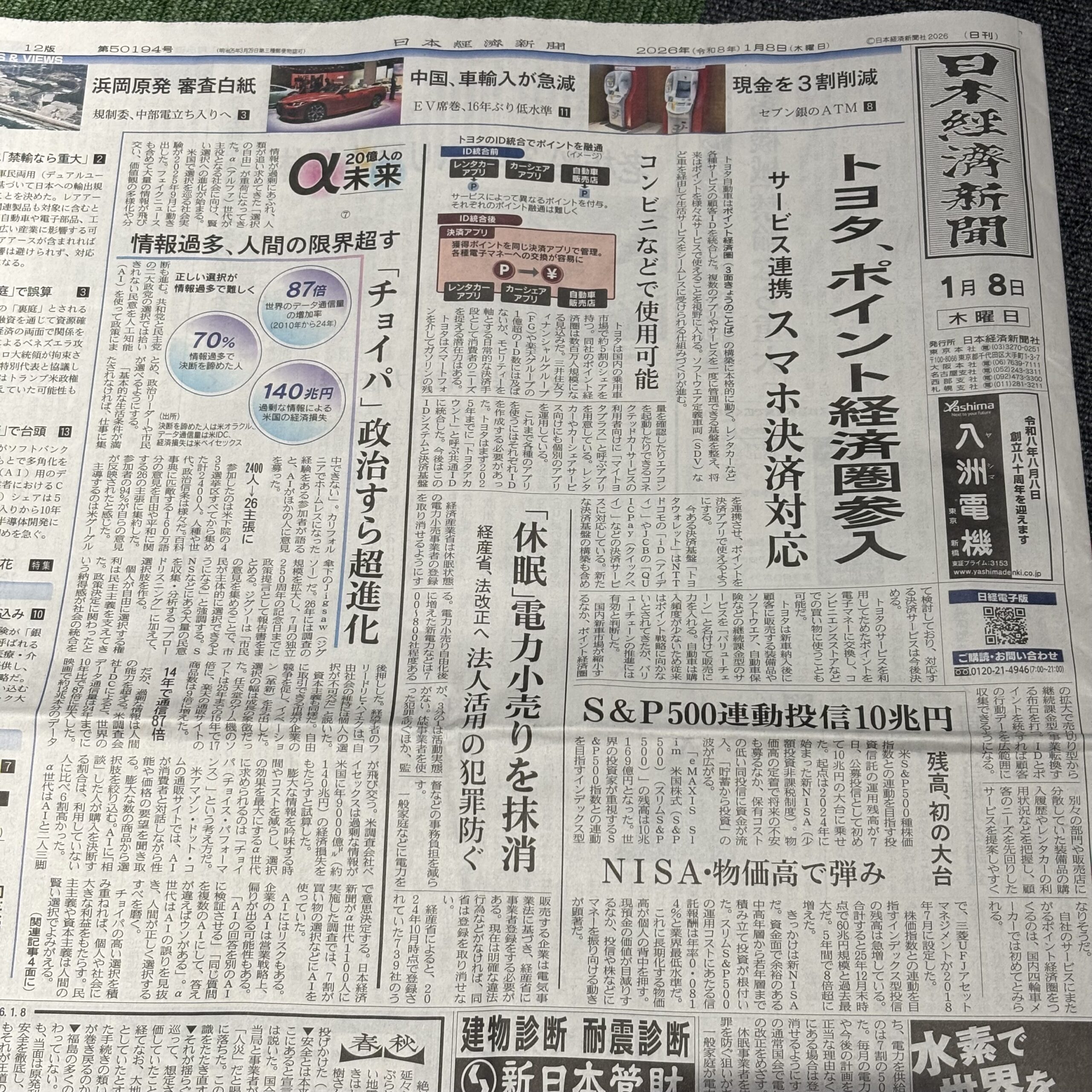 トヨタ、ポイント経済圏参入【埼玉ボイトレスクール・ナユタス川口校】