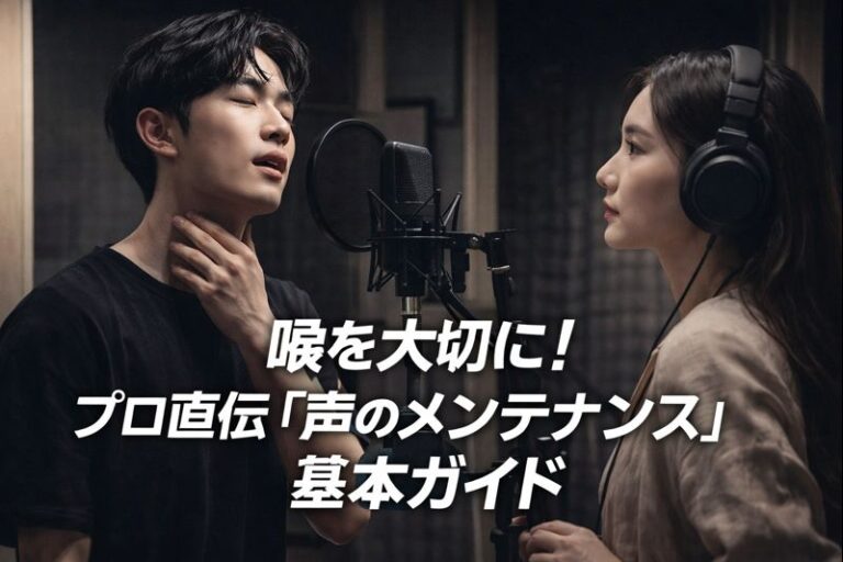 【保存版】喉を大切に！プロ直伝「声のメンテナンス」基本ガイド🎧NAYUTAS渋谷校🎧