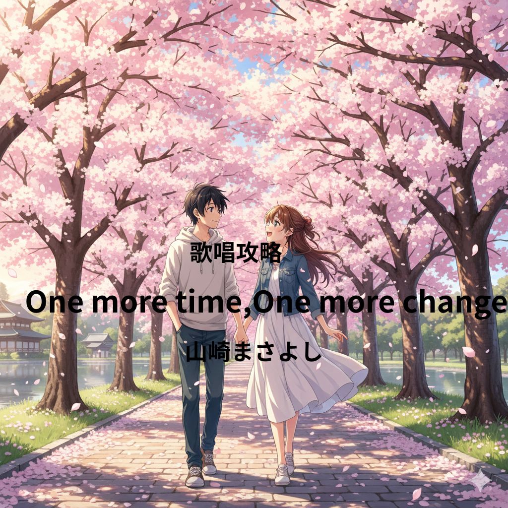 「One more time,One more change」（山崎まさよし）歌唱攻略！～ボイトレ・ダンス・ギター無料体験受付中　ナユタス府中校