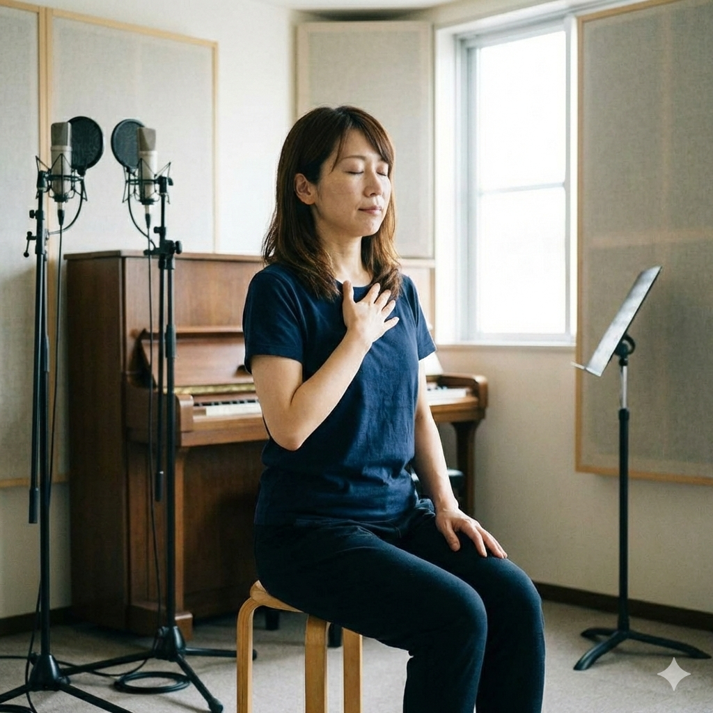 集中力が高まる「瞑想呼吸で声の静けさを体感」とは？