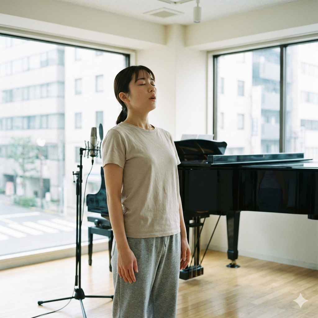 呼吸の持続力が高まる体を揺らしながらロングブレス練習とは？