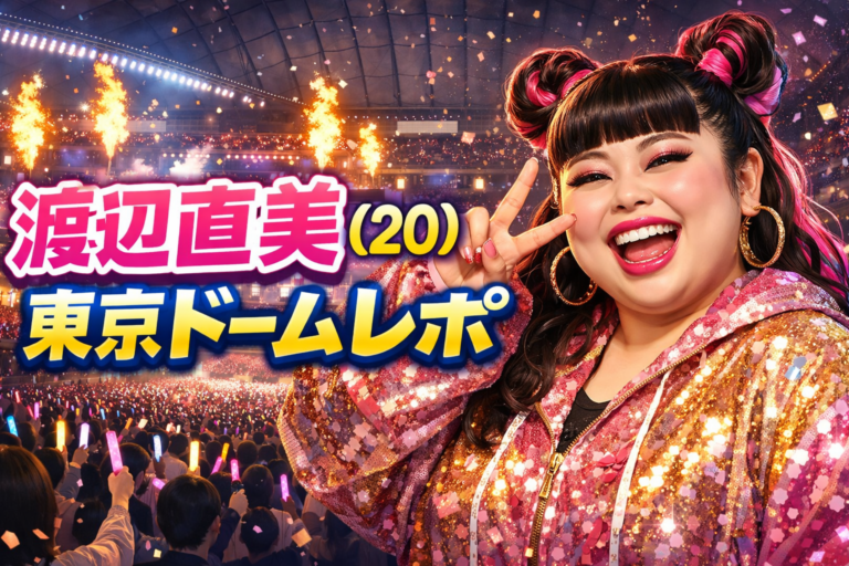 渡辺直美(20)東京ドームレポ！✍