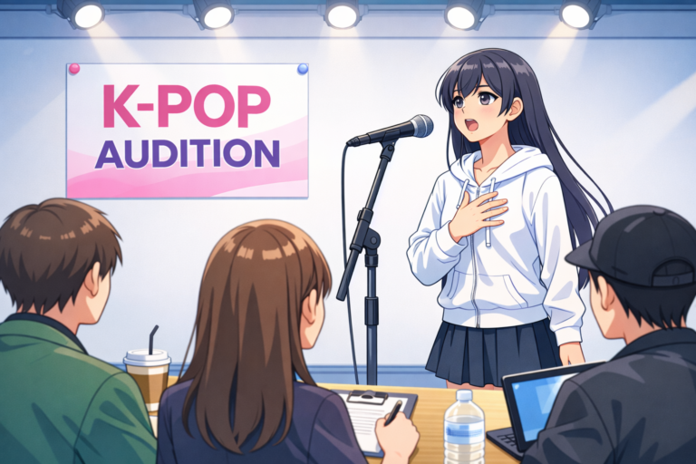 K-POPオーディション対策にボイトレは必要？合格を目指す人が知っておきたい準備の考え方