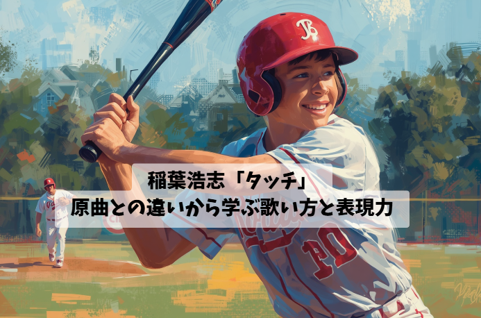 稲葉浩志「タッチ」原曲との違いから学ぶ歌い方と表現力