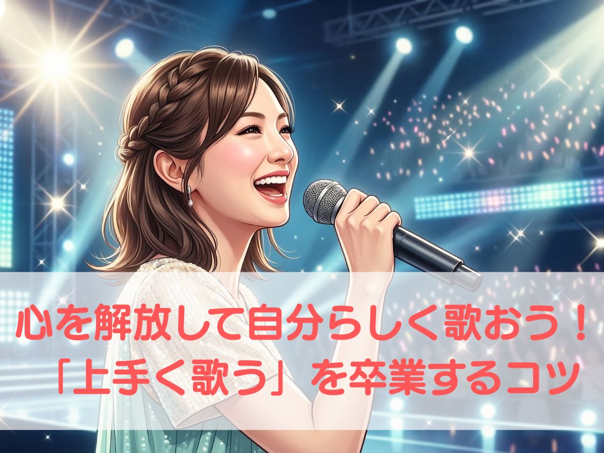 心を解放して自分らしく歌おう！「上手く歌う」を卒業するコツ ナユタス平塚校