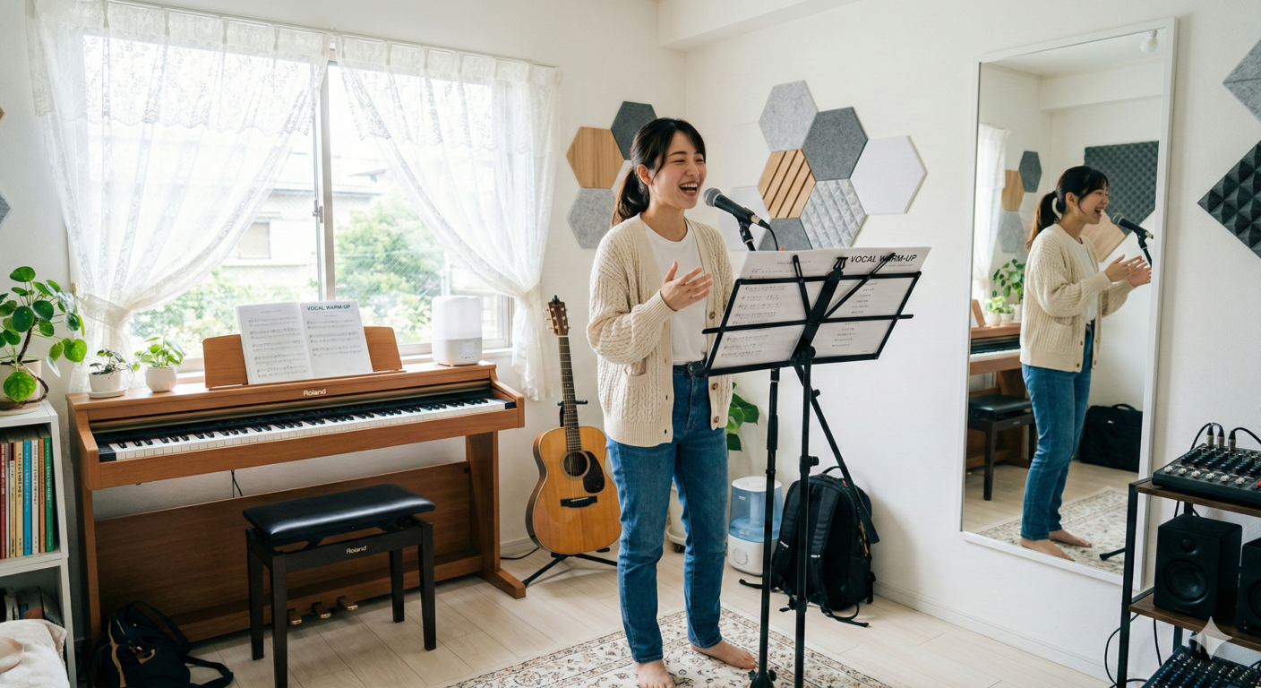 高い声が「叫び声」になってしまう人へ。張り上げずに高音を出すための“支え”の感覚とは【所沢のボイトレ教室】ナユタス所沢校