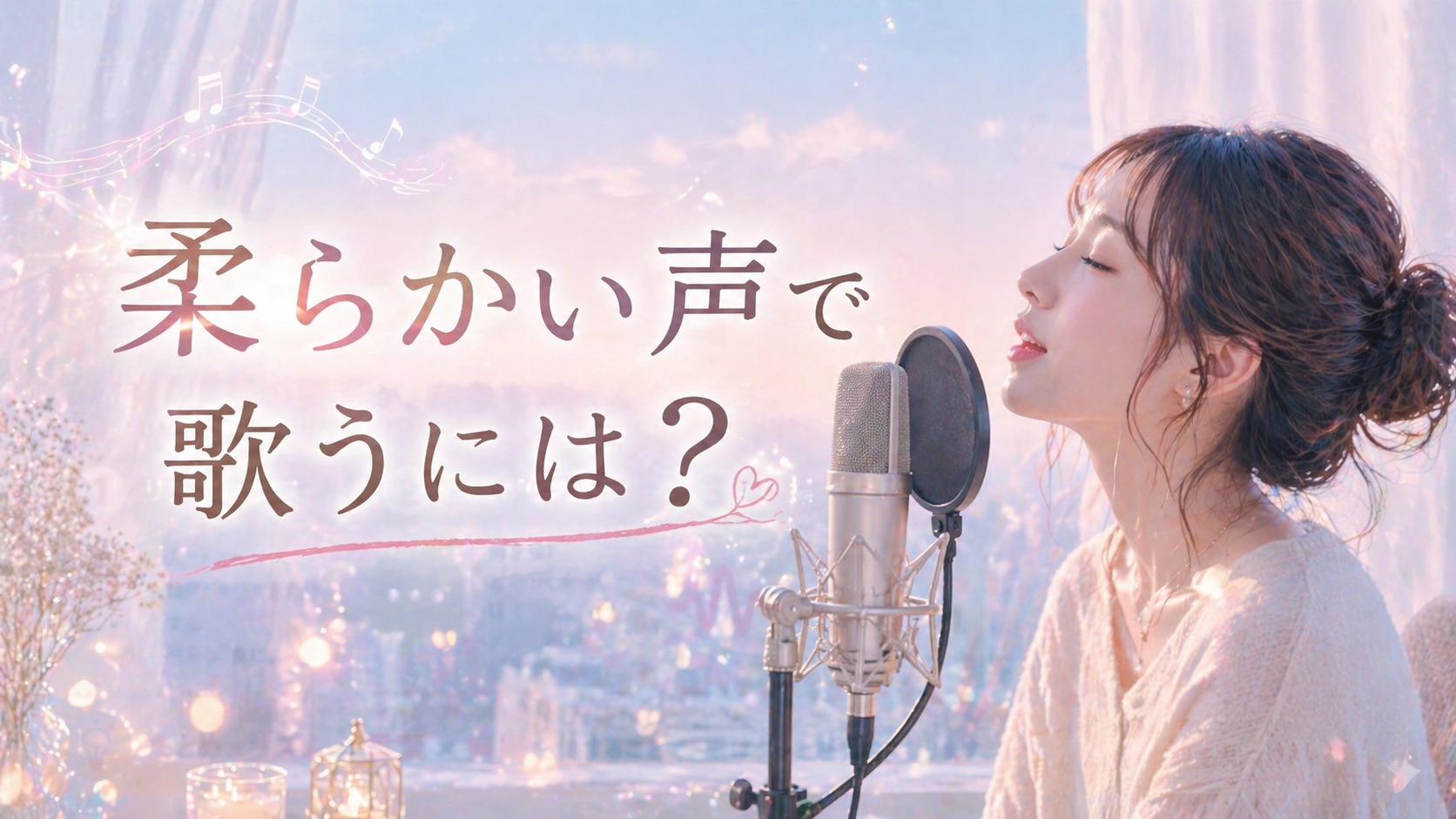 [ナユタス自由が丘]柔らかい声で歌うには？