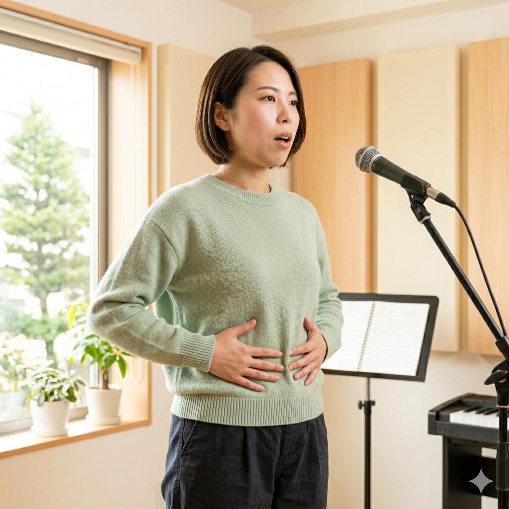 腹式呼吸をマスターするボイトレ練習方法とは？💨