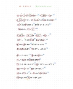 楽園の歌唱攻略