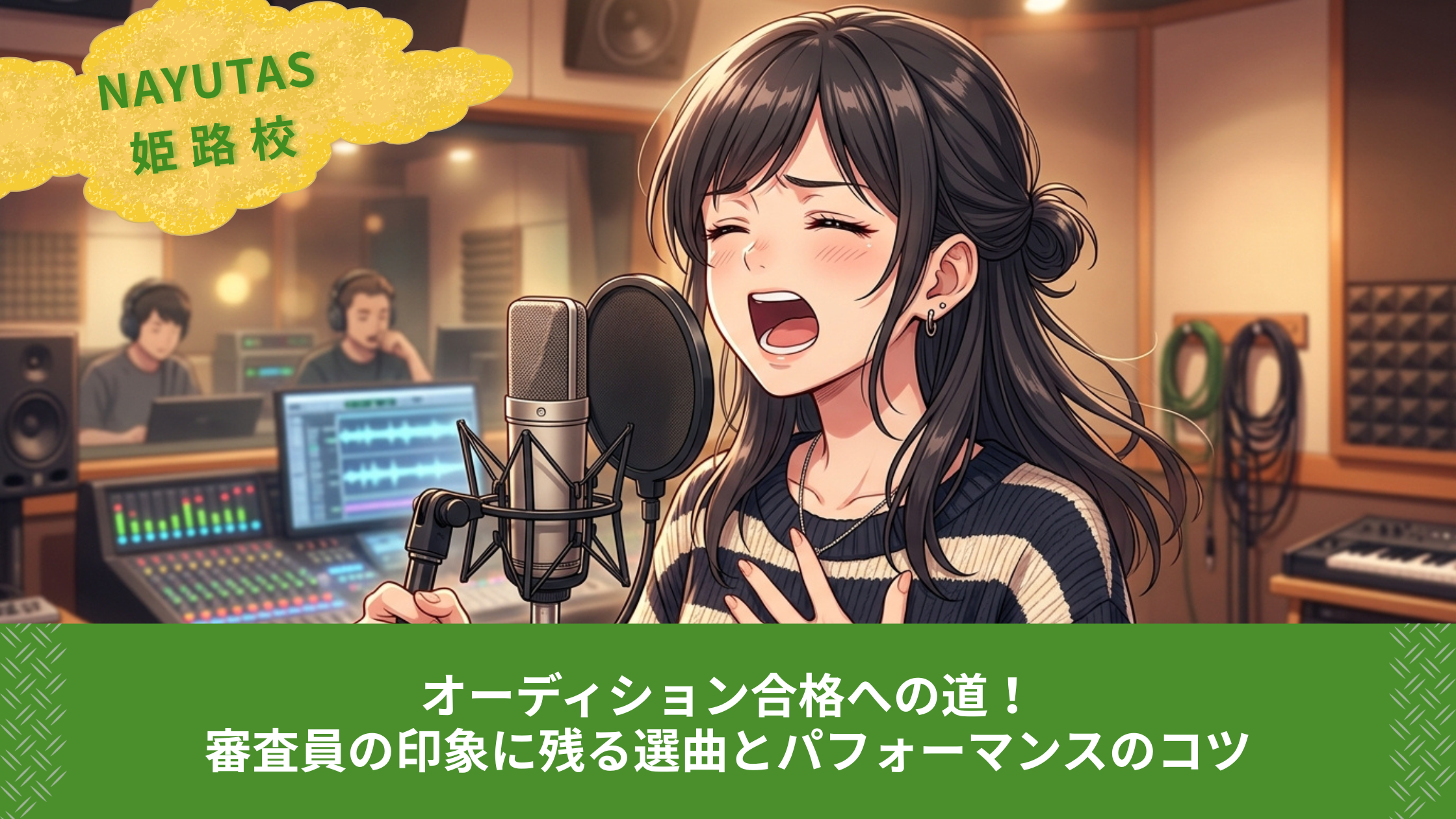 オーディション合格への道！審査員の印象に残る選曲とパフォーマンスのコツ