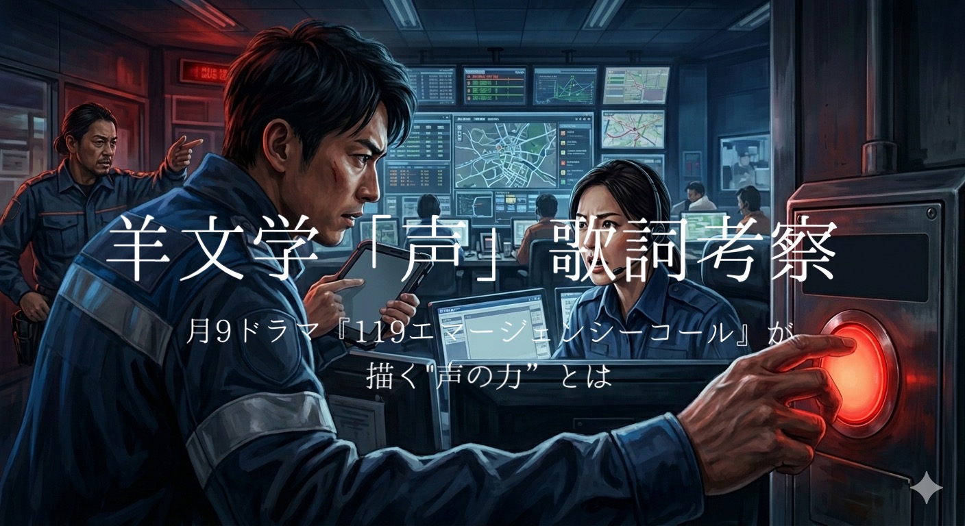 羊文学「声」歌詞考察｜月9ドラマ『119エマージェンシーコール』が描く“声の力”とは