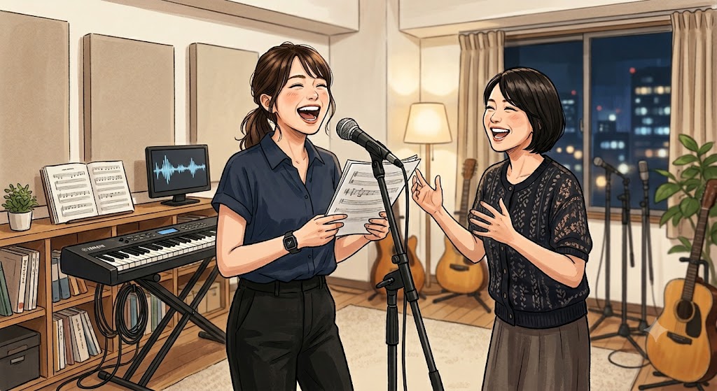 お仕事帰りにスッキリ！大人の習い事にボイトレがおすすめな理由